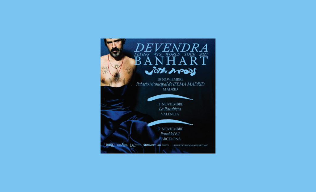 Devendra Banhart presenta "Sirens", segundo single de su nuevo disco "Flying Wig"